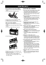 Предварительный просмотр 24 страницы Goldstar GMV1608BB Owner'S Manual