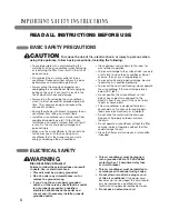 Preview for 4 page of Goldstar GP100CE User'S Manual & Installation Instructions