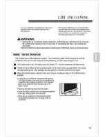 Preview for 19 page of Goldstar GP100CE User'S Manual & Installation Instructions