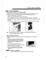 Preview for 20 page of Goldstar GP120CE User'S Manual & Installation Instructions