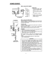 Preview for 7 page of Goldstar GVP-F130 Owner'S Manual