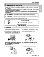 Preview for 3 page of Goldstar GWHD5000 Owner'S Manual