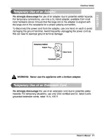 Preview for 11 page of Goldstar GWHD5000 Owner'S Manual