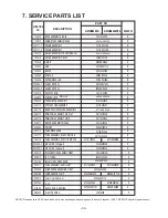 Preview for 30 page of Goldstar GWHD6500R Service Manual