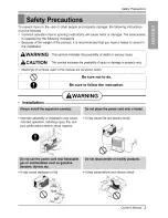 Preview for 3 page of Goldstar GWHD6507R Owner'S Manual