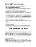 Preview for 3 page of Goldstar HB-202CE Instructions & Cooking Manual