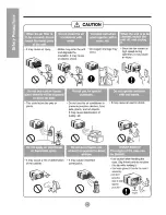 Предварительный просмотр 4 страницы Goldstar HBLG1400E Owner'S Manual