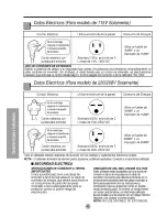 Предварительный просмотр 42 страницы Goldstar HBLG1400E Owner'S Manual