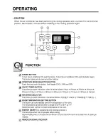 Предварительный просмотр 5 страницы Goldstar KG1200R Owner'S Manual