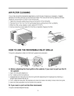 Предварительный просмотр 8 страницы Goldstar KG1200R Owner'S Manual