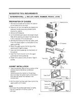 Предварительный просмотр 11 страницы Goldstar KG1200R Owner'S Manual