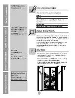 Preview for 2 page of Goldstar KG5000 Owner'S Manual