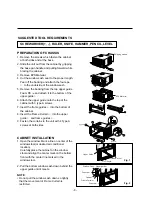 Предварительный просмотр 8 страницы Goldstar LW-C1230XL Owner'S Manual