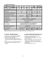 Preview for 3 page of Goldstar LWC061JGMK1 Service Manual