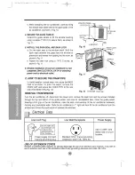 Предварительный просмотр 10 страницы Goldstar LWH0510ACG Owner'S Manual