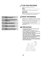 Preview for 2 page of Goldstar M1000R Owner'S Manual