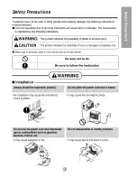 Preview for 3 page of Goldstar M1000R Owner'S Manual