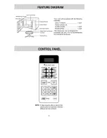 Предварительный просмотр 9 страницы Goldstar MA-1000B Owner'S Manual & Cooking Manual