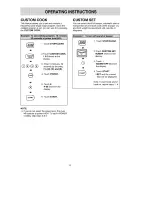 Предварительный просмотр 13 страницы Goldstar MA-1000B Owner'S Manual & Cooking Manual