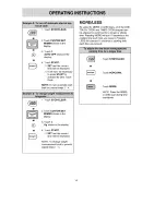 Предварительный просмотр 14 страницы Goldstar MA-1000B Owner'S Manual & Cooking Manual