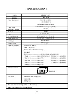 Предварительный просмотр 4 страницы Goldstar MA-1112W Service Manual