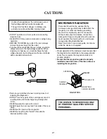 Предварительный просмотр 5 страницы Goldstar MA-1112W Service Manual