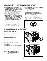 Предварительный просмотр 13 страницы Goldstar MA-1112W Service Manual