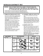 Предварительный просмотр 17 страницы Goldstar MA-1112W Service Manual