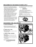 Предварительный просмотр 7 страницы Goldstar MA-1303BRV Service Manual