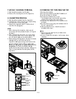 Предварительный просмотр 9 страницы Goldstar MA-1303BRV Service Manual