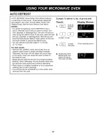 Предварительный просмотр 17 страницы Goldstar MA-1417B Owner'S Manual & Cooking Manual