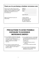 Предварительный просмотр 2 страницы Goldstar MA-7801 Owner'S Manual