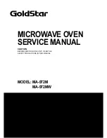 Предварительный просмотр 1 страницы Goldstar MA-972M Service Manual