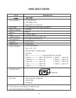 Предварительный просмотр 4 страницы Goldstar MA2120B Service Manual