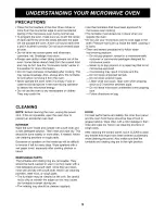 Preview for 9 page of Goldstar MA2130B Owner'S Manual & Cooking Manual