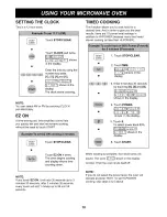 Preview for 10 page of Goldstar MA2130B Owner'S Manual & Cooking Manual