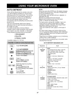 Preview for 17 page of Goldstar MA2130B Owner'S Manual & Cooking Manual