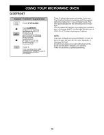 Preview for 18 page of Goldstar MA2130B Owner'S Manual & Cooking Manual