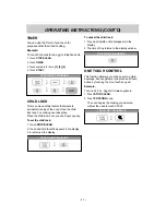 Preview for 11 page of Goldstar MA795B Owner'S Manual & Cooking Manual