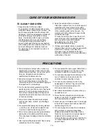 Preview for 16 page of Goldstar MA795B Owner'S Manual & Cooking Manual