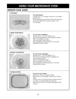 Preview for 17 page of Goldstar MH-1517CV Owner'S Manual & Cooking Manual