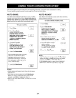 Preview for 24 page of Goldstar MH-1517CV Owner'S Manual & Cooking Manual