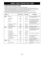 Preview for 28 page of Goldstar MH-1517CV Owner'S Manual & Cooking Manual