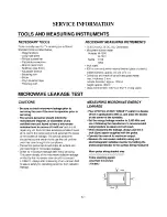 Предварительный просмотр 2 страницы Goldstar MS-103YD Service Manual