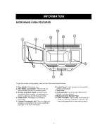 Предварительный просмотр 7 страницы Goldstar MV-1310B Owner'S Manual & Cooking Manual