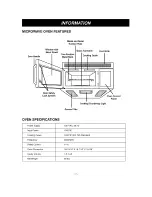 Предварительный просмотр 7 страницы Goldstar MV-1555ST Owner'S Manual & Cooking Manual