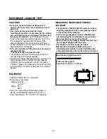 Preview for 13 page of Goldstar MV1501B Service Manual