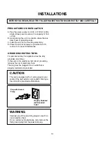 Предварительный просмотр 6 страницы Goldstar MV1502B Service Manual