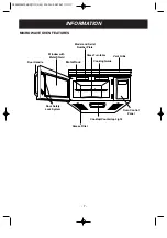 Предварительный просмотр 7 страницы Goldstar MV1604SB Owner'S Manual & Cooking Manual