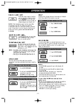 Предварительный просмотр 11 страницы Goldstar MV1604SB Owner'S Manual & Cooking Manual